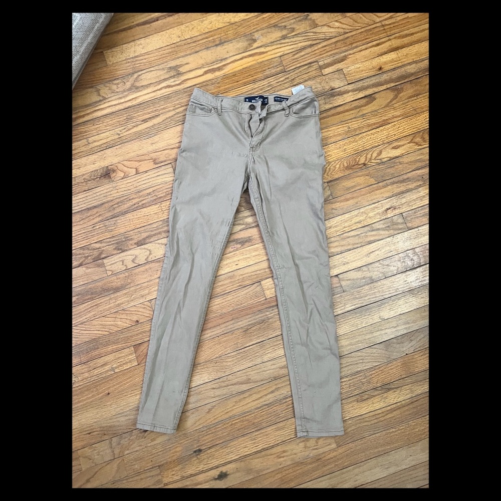Hollister Khaki Skinny Jeans